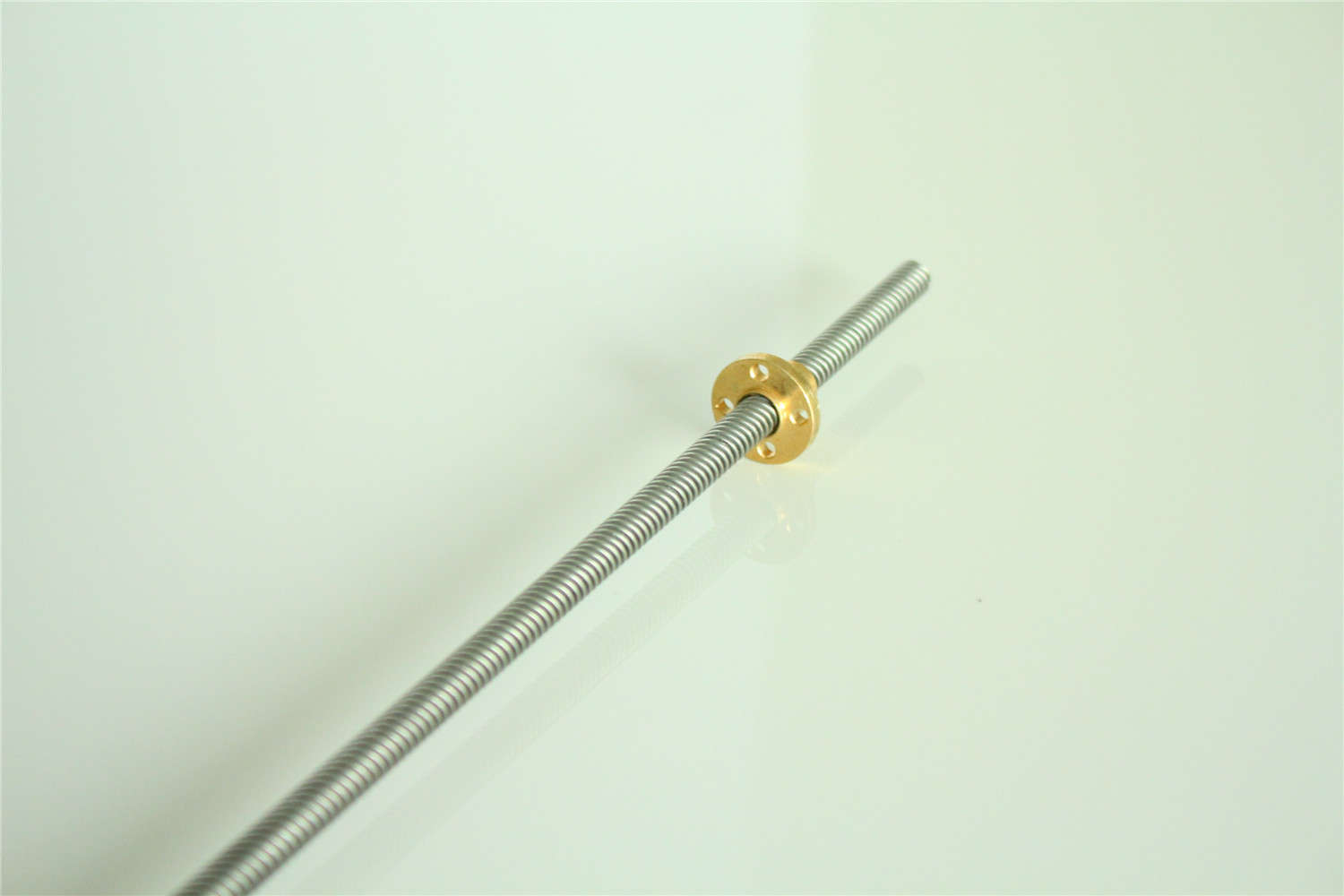 T16 Lead Screw 3D Printer 100mm~1000mm Picth 4mm Lead 4mm + Brass Nut