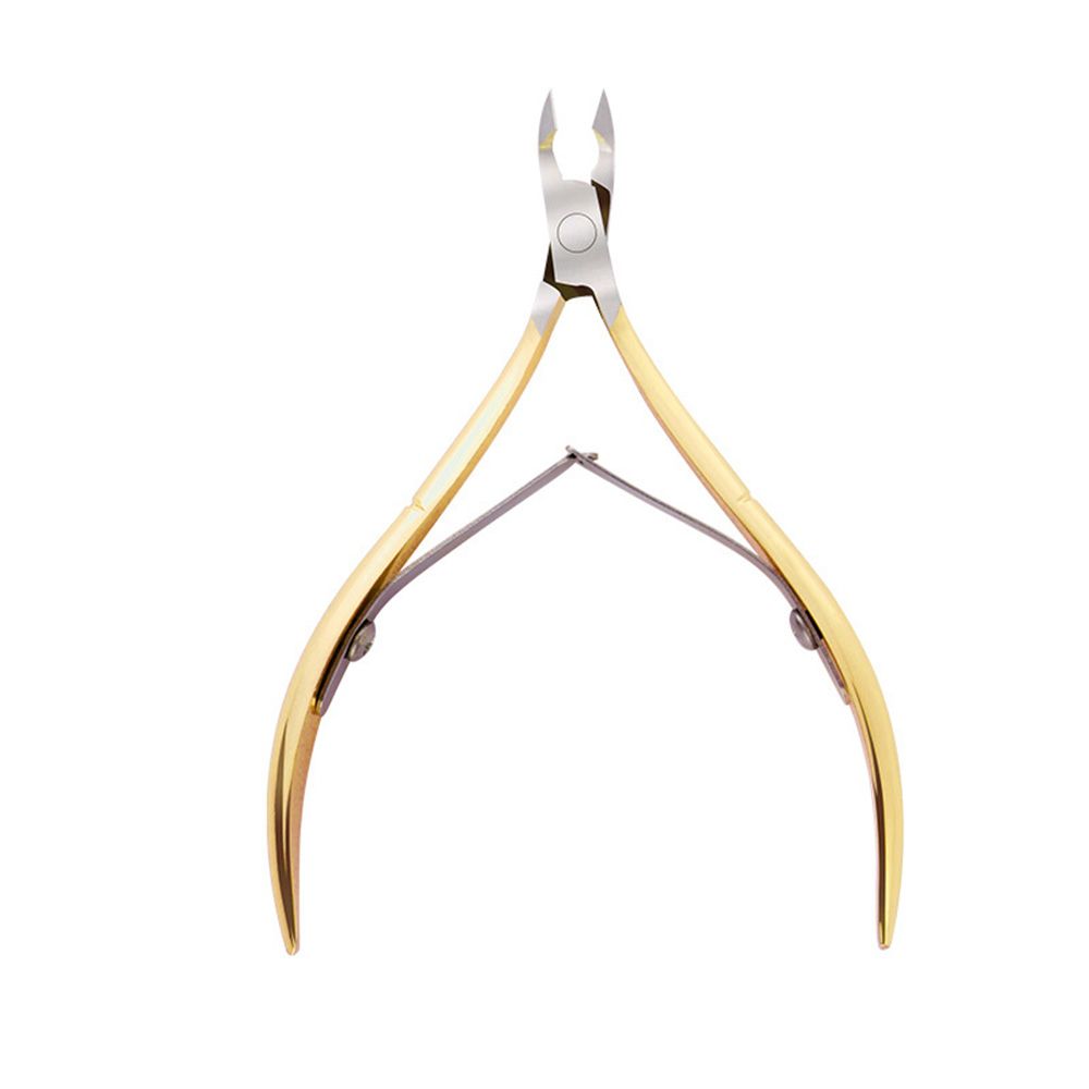 Steel Colorful Titanium Manicure Onychomycosis Nail Tools Eagle Beak Pliers Nail Cuticle Nipper Dead Skin Remover: -style 2