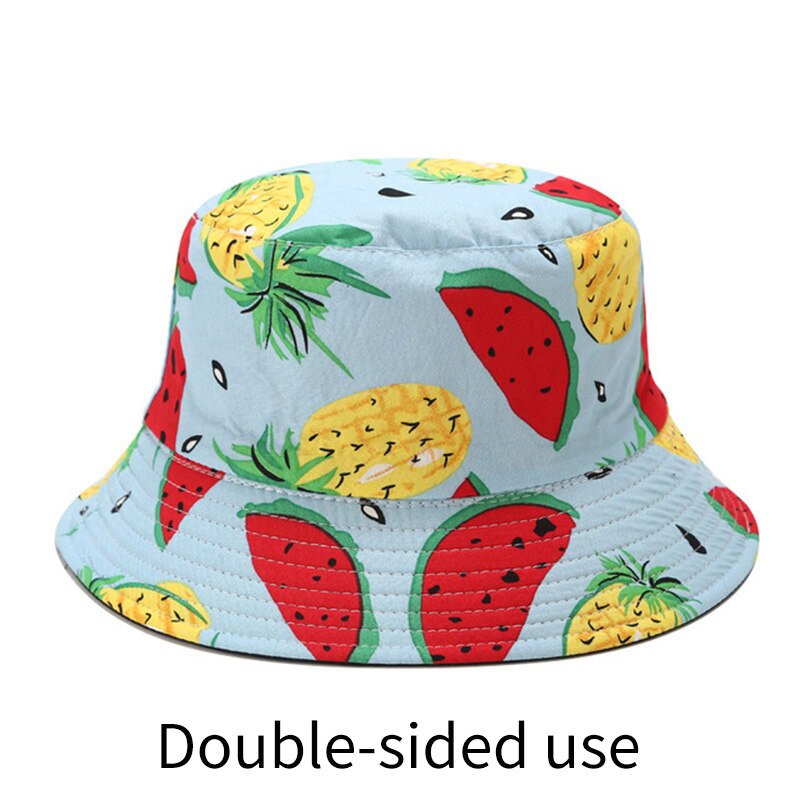 Chapeaux de soleil pour femmes | Chapeau à motifs de fruits tropicaux imprimés pour femmes, chapeau de Sport de plein air, chapeau avec nœud de pêcheur décontracté: 113