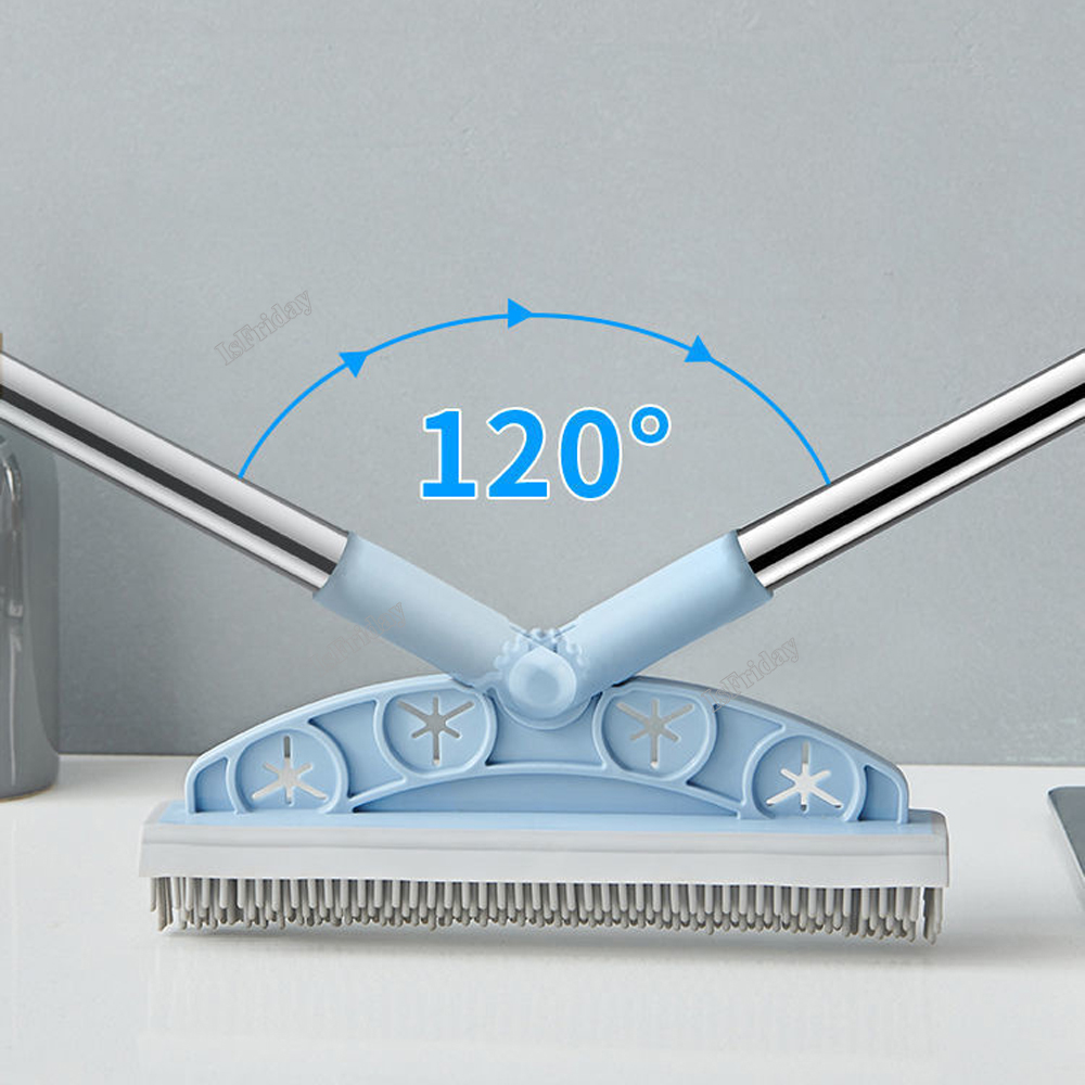 Cepillo de suelo de silicona multifuncional, cosas útiles en el hogar, productos de limpieza ultra prácticos para el hogar, cepillo de limpieza de paja