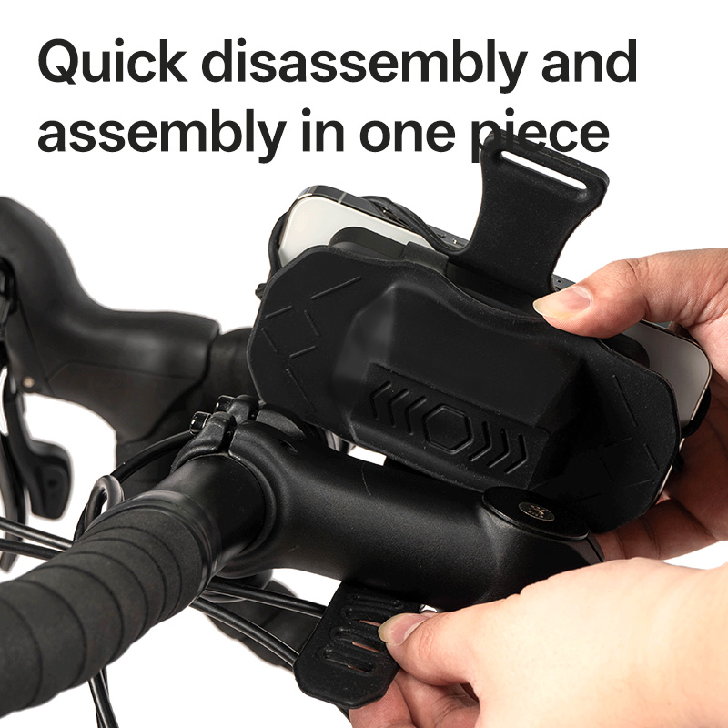 Suporte de banco de potência para bicicleta, base antiderrapante de silicone para bicicleta de estrada mtb, veículo elétrico, equipamento de ciclismo de liberação rápida