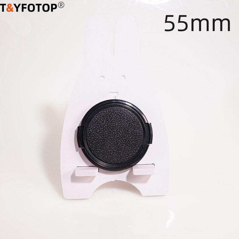 Rozmiar 49mm 52mm 55mm 58mm 62mm 67mm 72mm 77mm 82mm Snap-On obiektyw przednia osłona obiektywu aparatu etui na Sony Alpha obiektyw do lustrzanki cyfrowej Protector: 55mm