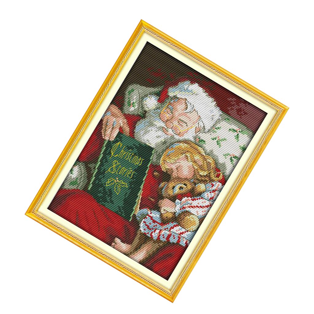 Dimensions Needlecrafts Counted Cross Stitch, Christmas Santa Claus