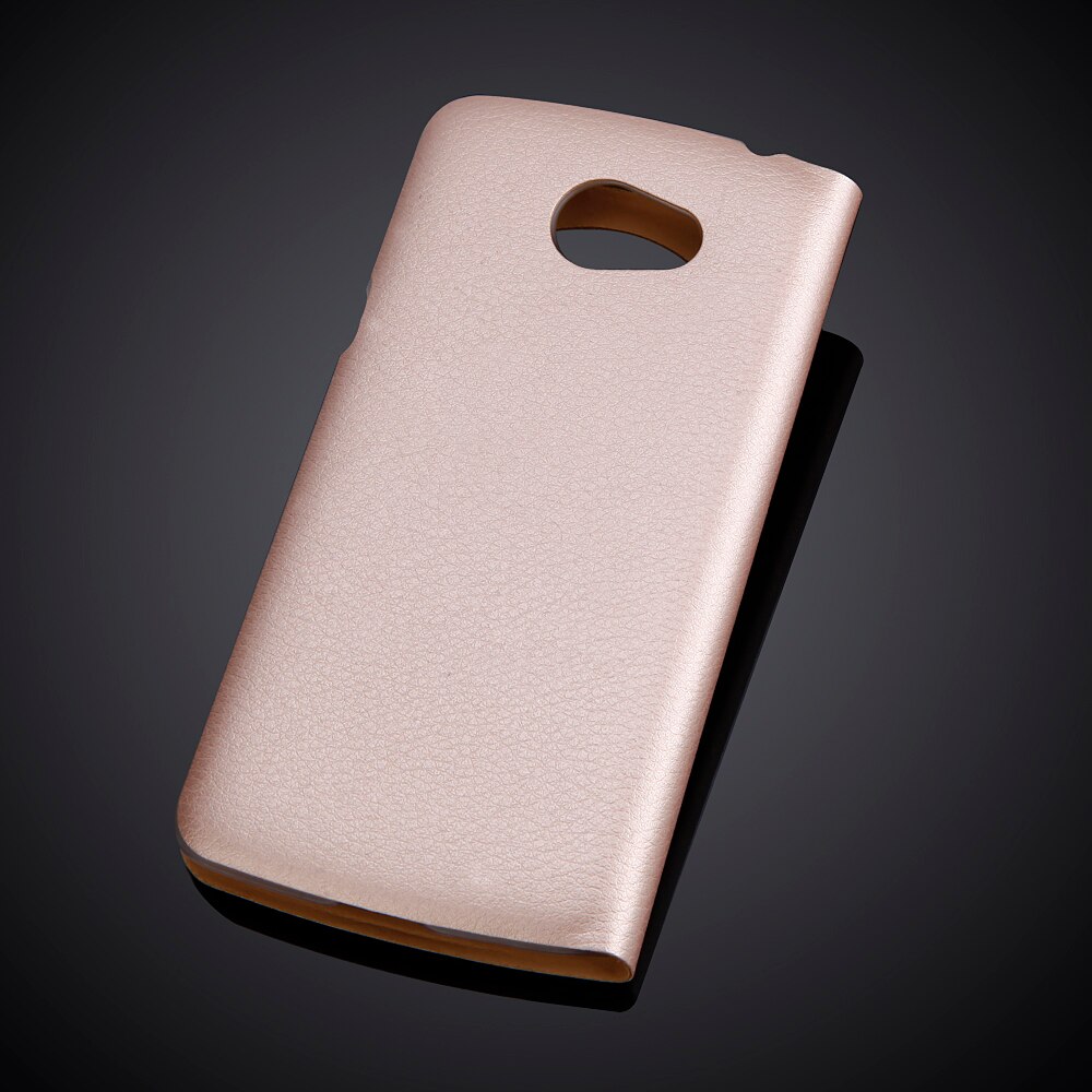 Funda abatible de lujo para LG K5 X220 X220DS Q6 5,0 "LG K5 LTE Protector Flip PU Funda de cuero para LG K5 LTE