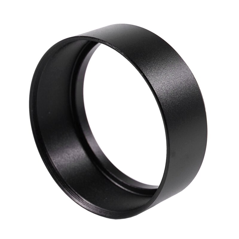 1 stuks vervangende schroefbevestiging, 55mm zwarte metalen zonnekappen voor camera's en 1 stuks rubberen zonnekap met uv-gradatie voor lensfilters 67mm