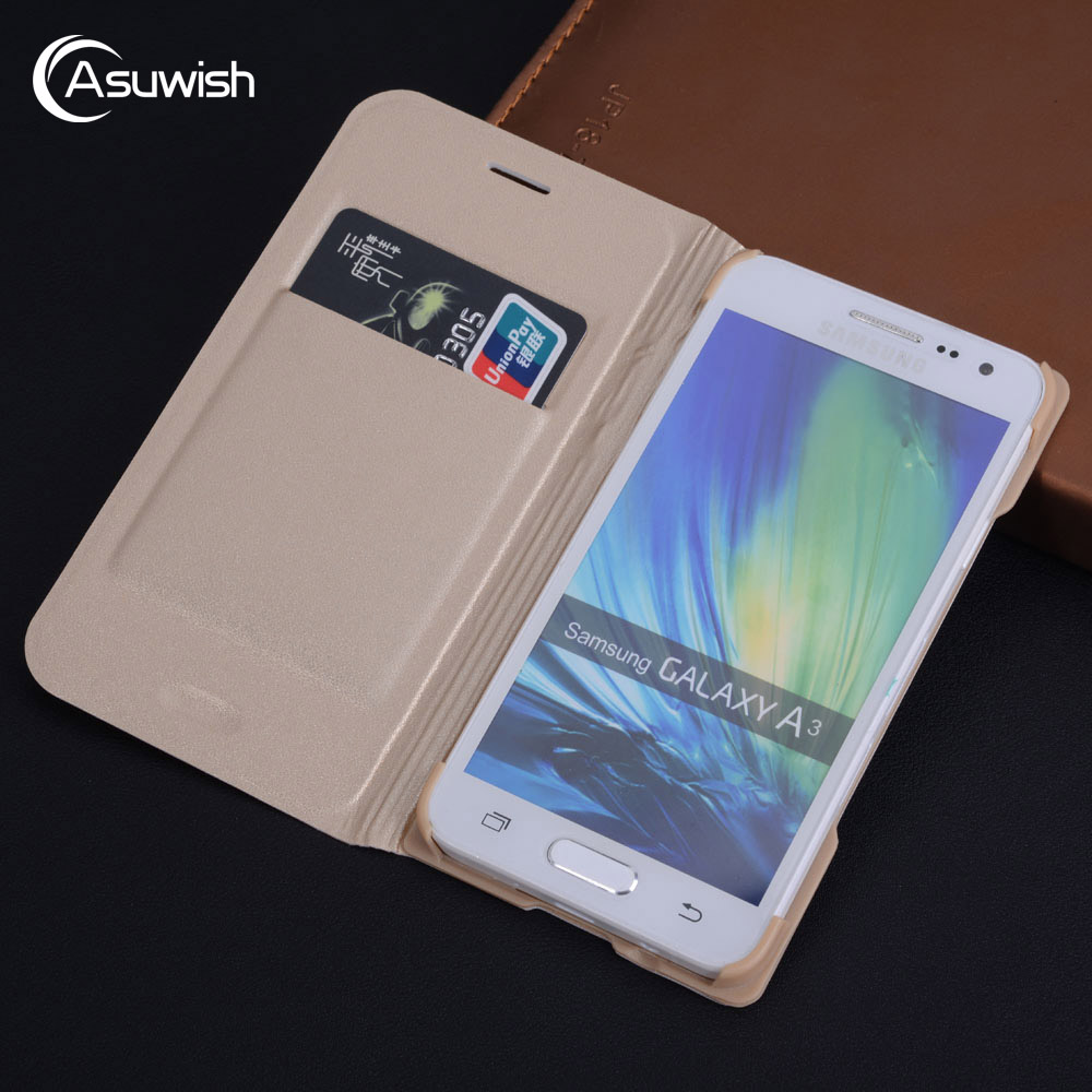 Flip-Cover Leder Telefon Fall Für Samsung Galaxy A3 EINE 3 300 GalaxyA3 SM A300 A300F A300FU A300H SM-A300F SM-A300 SM-A300FU