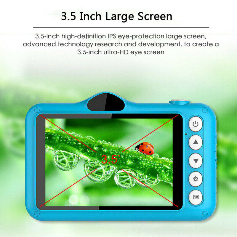 3.5inch HD 1080P Mini Camera Camcorder Toy Cute Rechargeable Rechargeable Camcorder Digital Video Camera