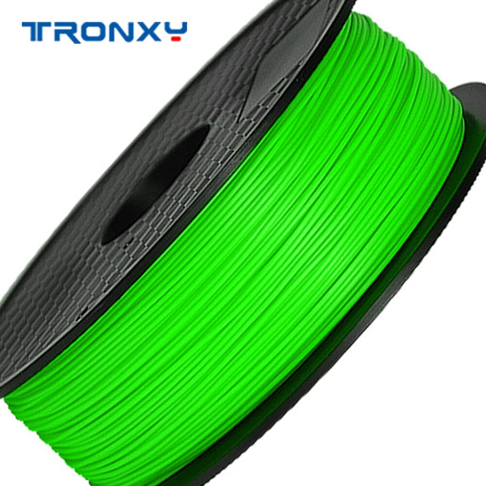 1kg tronxy 3d printer filament accessoires benodigdheden pla/abs 1.75mm printmateriaal diverse soorten kleuren kiezen: Lichtgroen