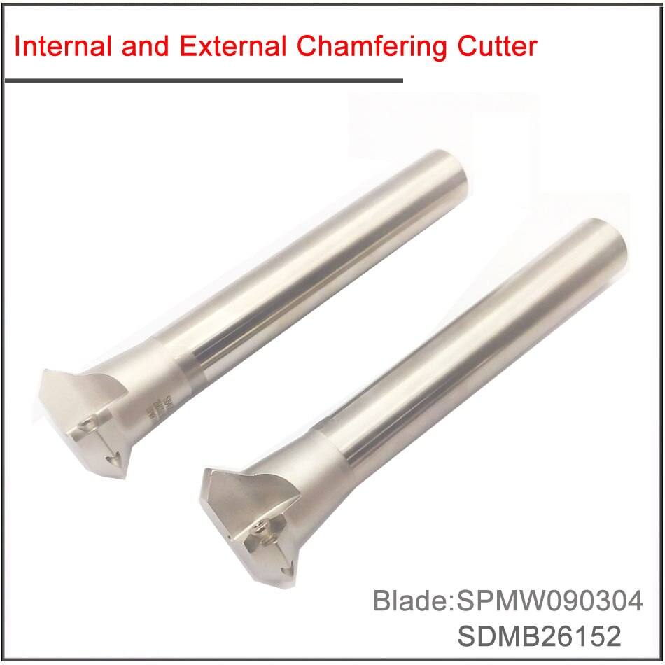 SD-25-150-C20-2T SD-32-150-C25-2T 45 degree CNC Internal and external chamfer end mill Multi-function chamfering knife