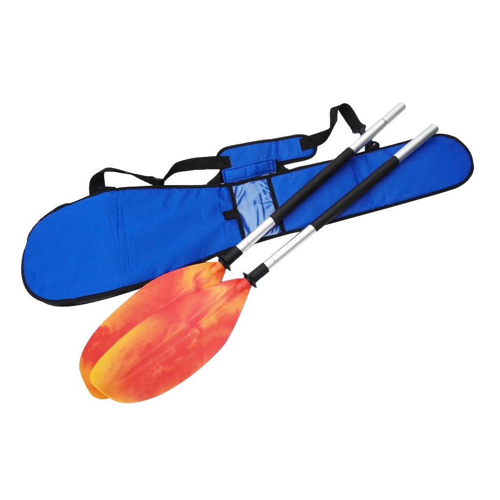 Luxe gevoerde sup kajak boot kano peddel opbergtas opbergzak split kajak peddel tas met handvat en schouderriem