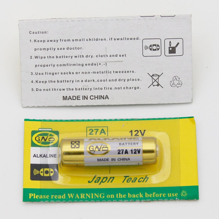 27A12V battery 12V27A alkaline remote control battery electronics battery