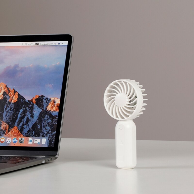 Mini Fan Handheld Ventilator Met 500Mah Batterij Persoonlijke Mini Ventilator 3 Snelheden Oplaadbare Rustig Pocket Ventilator Voor Thuis Outdoor