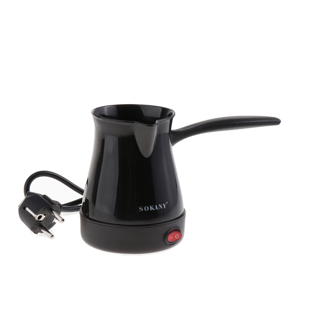 500ml turkse koffiezetapparaat pot draagbare elektrische koffiemachine voor thuis bar café winkel, eu-stekker