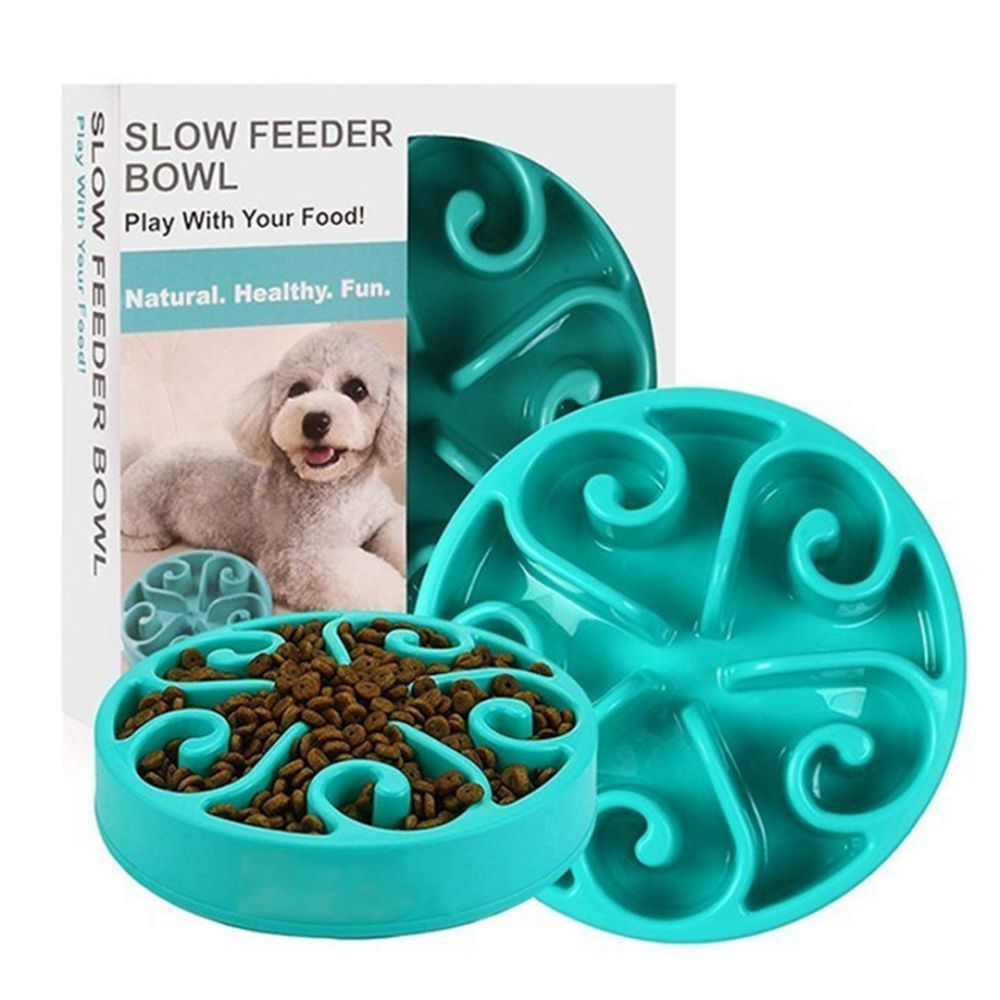 Dog Feeding Bowl Slow Feeder Dog Bowl Pet Dog Food... – Grandado