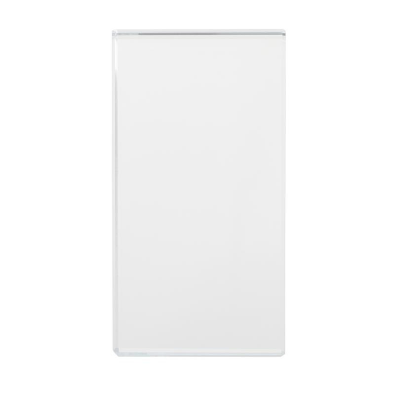 Tampon de colle en verre de cristal, outil de greffe de cils, embellissement des cils, joint en verre, 1 pièce: A
