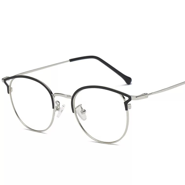 2Pcs/lot Women Blue Light Blocking Computer Glasses with Box Anti Blue Rays Eyeglasses Female Plain Mirror Glasses Frame Eyewear
