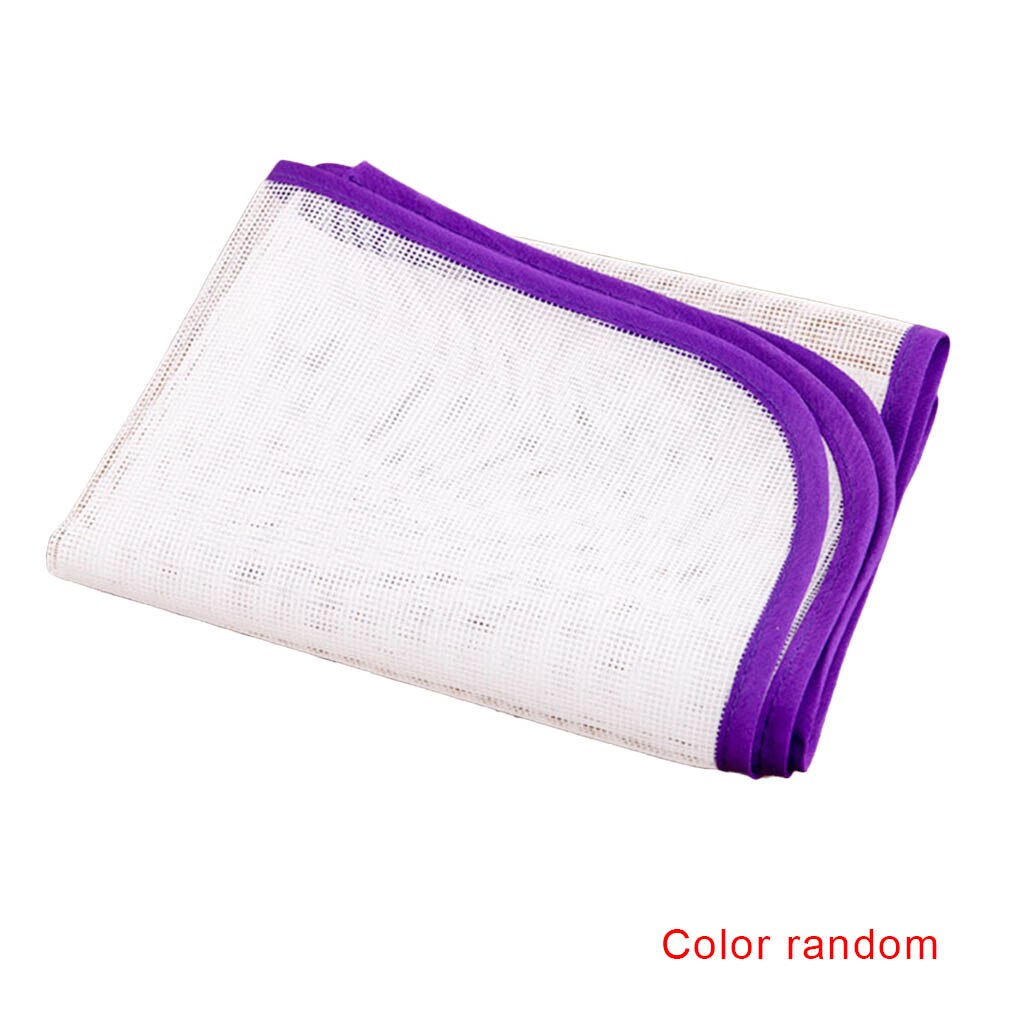 Ironing Pad Heat Resistance Mesh Cloth Foldable Clothes Mesh Cover Home Ironing Mat Color Random