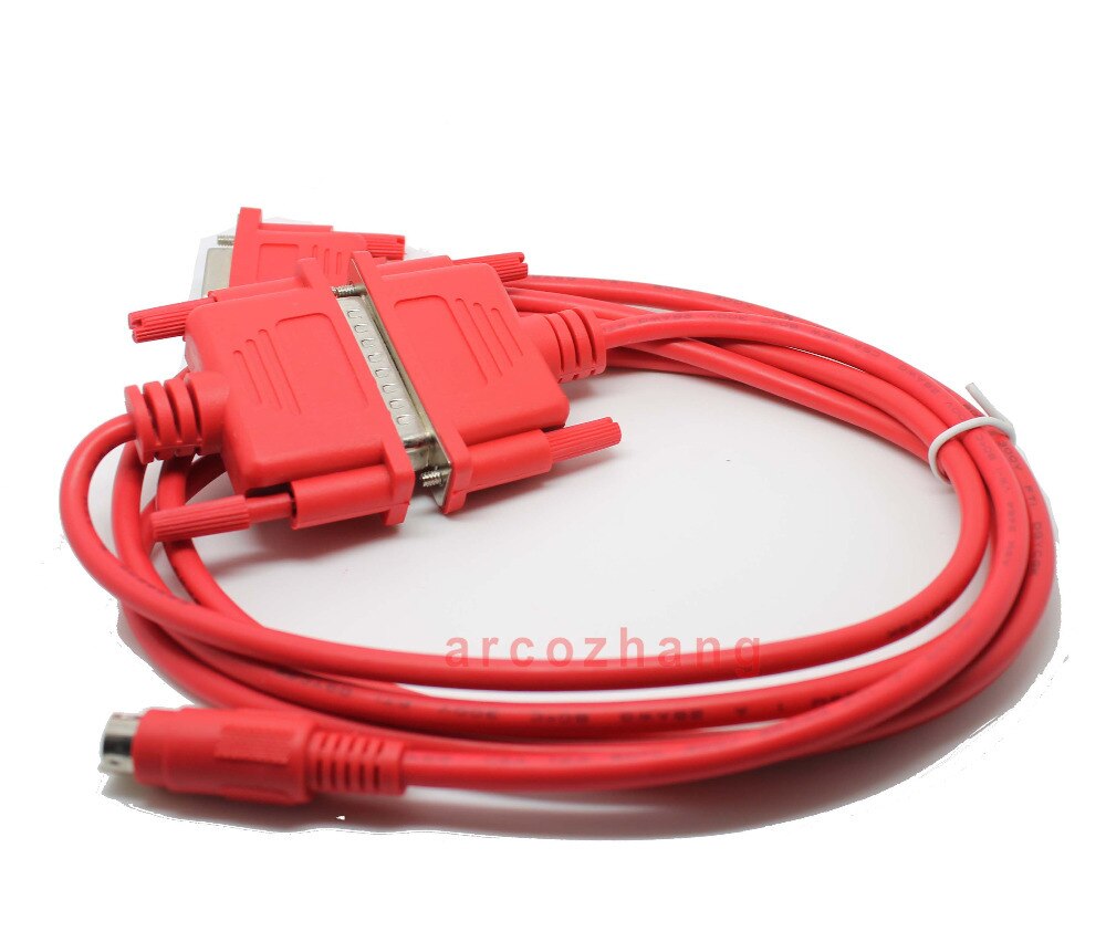 SC09 PLC CABLE SC-09 Red color programming cable for FX and A series PLC