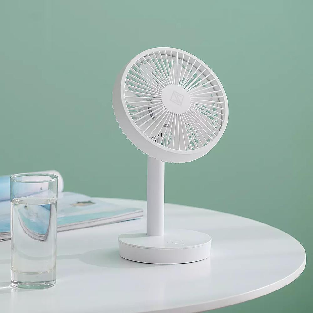 Für xiaomi Jipin Desktop Tisch Fan 4000mAh 5W USB Aufladbare 4 geschwindigkeit 7-blatt lupin super wind lüfter Für Büro Student