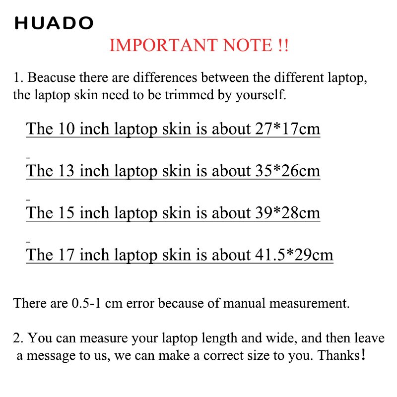 14 "15" 15.4 "15.6" 13.3 skórka na laptopa kalkomania jednolita obudowa pcv drukuje Notebook PC wielokrotnego użytku komputer Protector skórki