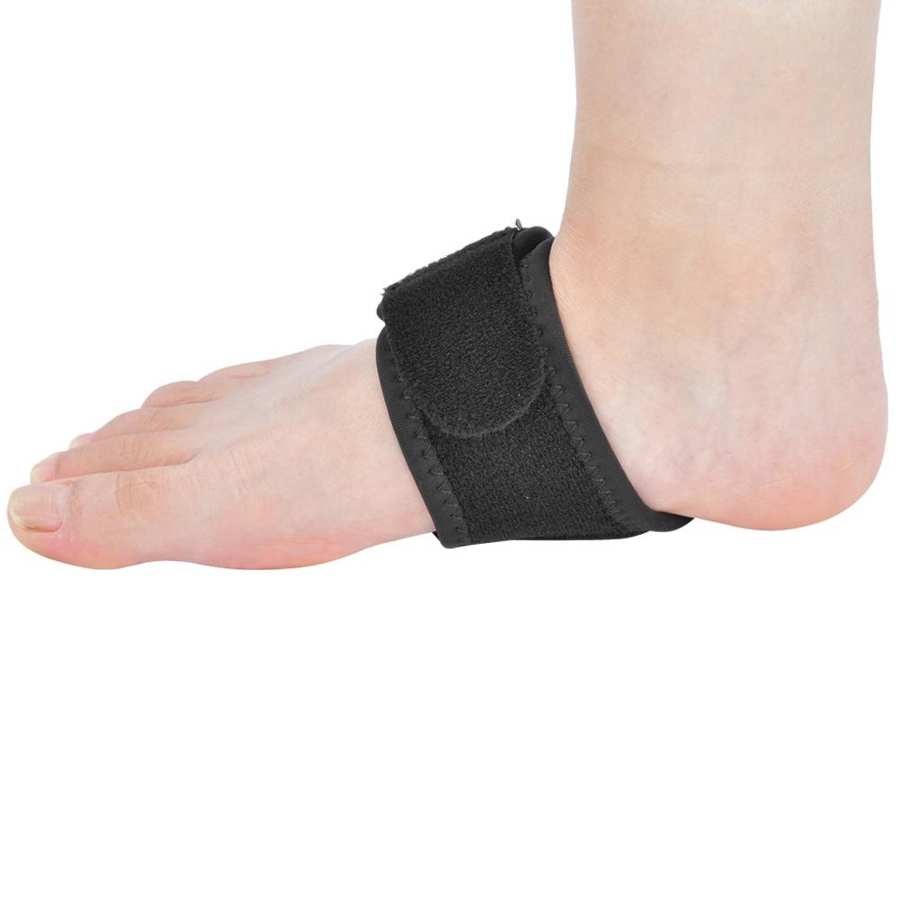 Universal fodbue elastisk fodbeskyttelsespude flad fodbandage til voksne fitnesstræning børn