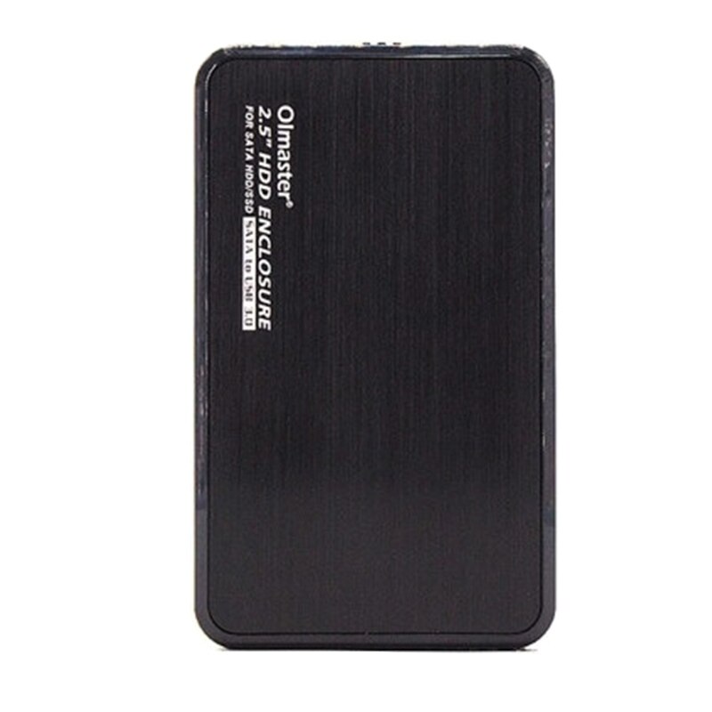Olmaster 2.5 Inch SSD Notebook Hard Drive Box SATA External USB 3.0 8TB High-speed Transmission Hard-disk Enclosure