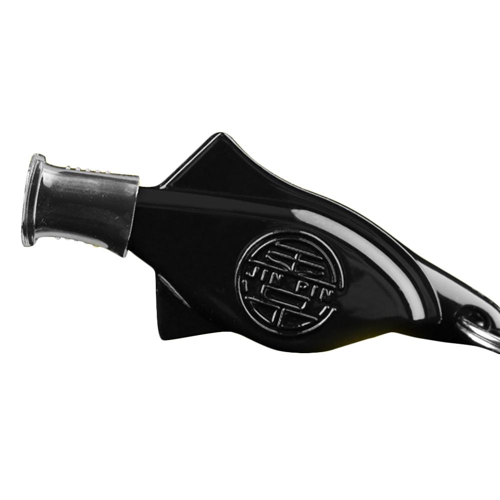 130 desibel høyfrekvent delfinfløyte utendørs sport basketball fotball treningskamp dommerfløyte polstret munn