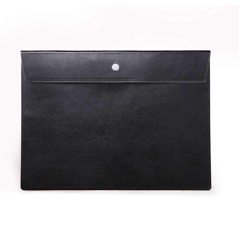Waterproof A4 Fille Folder Document Papers Organizer Storage Bag School Office Stationery: 2pcs black