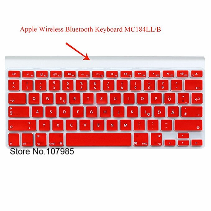 US Layout Duitse Letters Toetsenbord Beschermer Voor Macbook Air Pro Retina 13 &quot;15&quot; 17 &quot;Laptop Skin Covers voor Mac book 13 15 QWERTZ
