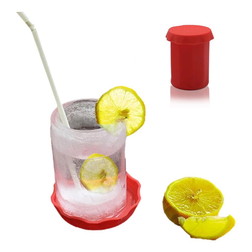 Tasse de bière d'été cylindre, Cube de glace, en Silicone, moule de congélation, plateau, fête, Cocktail, Cola, adapté au Bar, plage