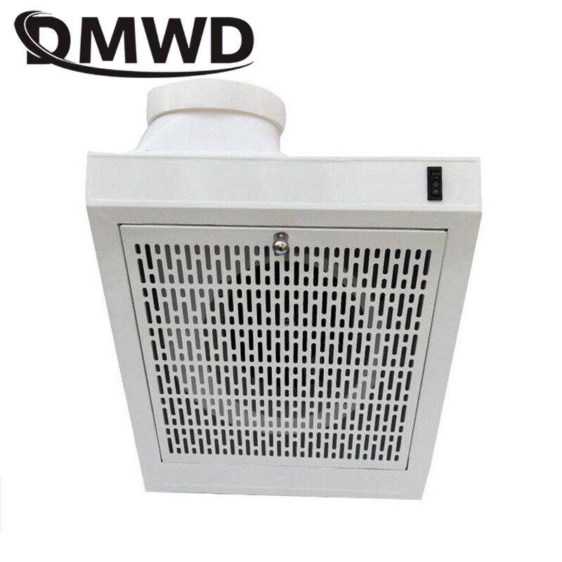 Hotte de cuisine avec extracteur d&#39;air électrique, ventilateur de fumée mural puissant, côté à forte aspiration, prise ue: White