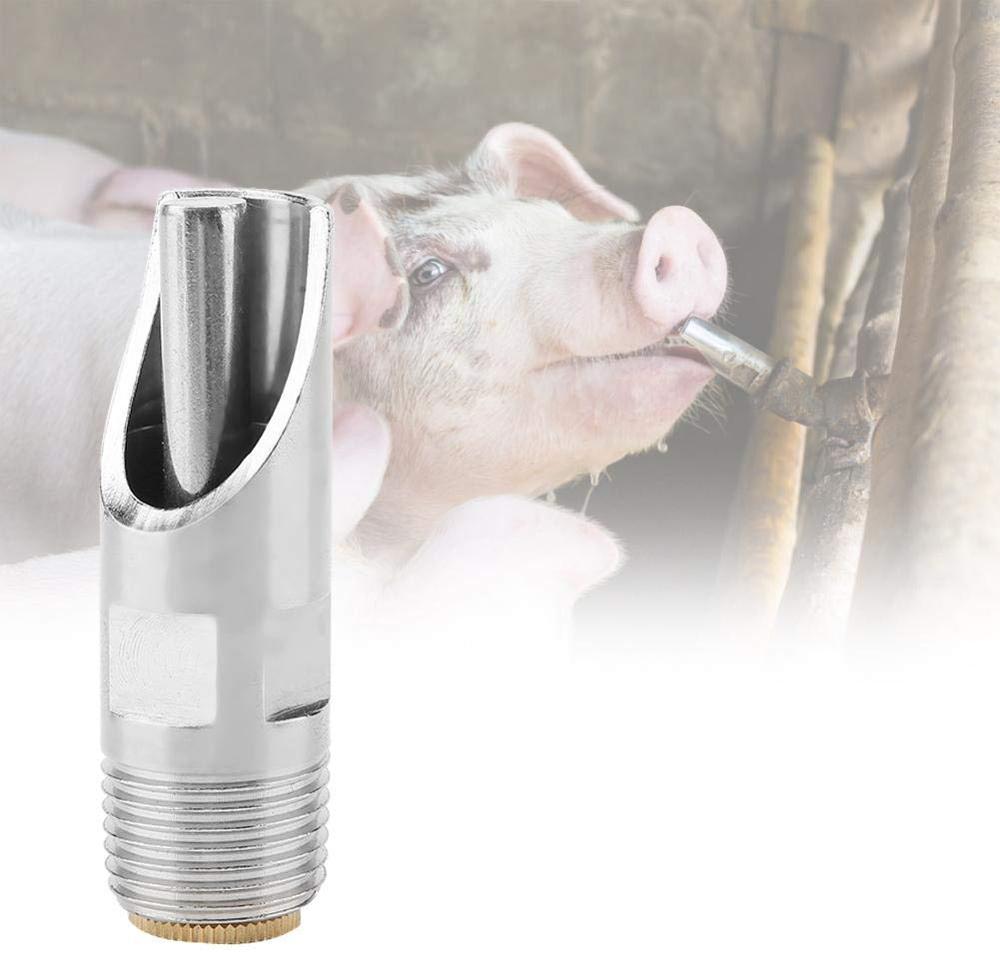 Automatic Leak-proof Stainless Steel Automatic Pig Waterer Nipple Drinkers Feeder for Sows Piglets Drinking Pig Water Nozzle