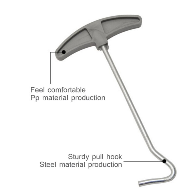 Camping Tent Peg Stake Hammer Puller Extractor Nail Puller Metal Awning Stakes Hooks Remover Lifter Pro