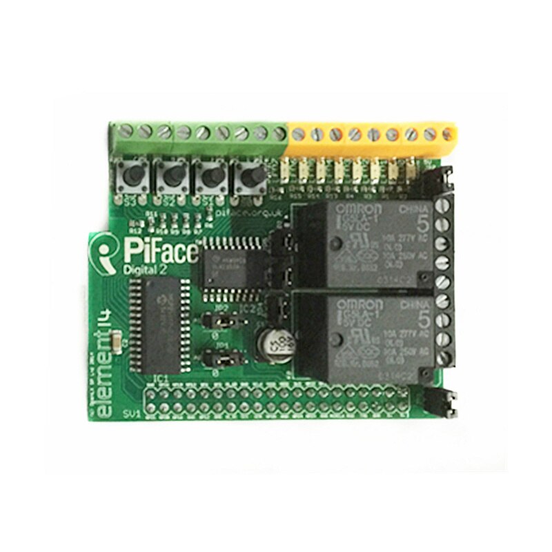 Carte d'extension originale framboise Pi 2 PiFace Digital 2 pour framboise Pi
