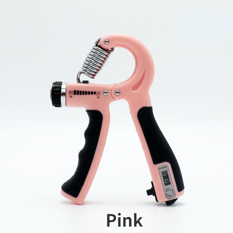 10-60Kg Count Heavy Gripper Fitness Hand Exerciser Grip Wrist Training Increase Strength Spring Finger Pinch Carpal Expander: Gray