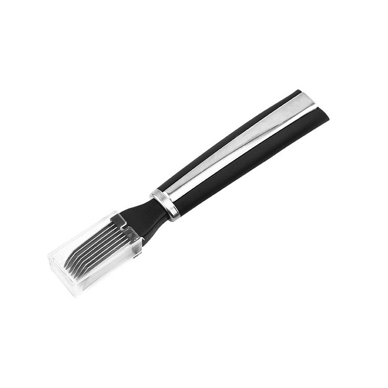 Obst Gemüse Zwiebel Cutter Fetzen Seide Messer Schneidemaschine Schäler Zerhacker Schredder: D