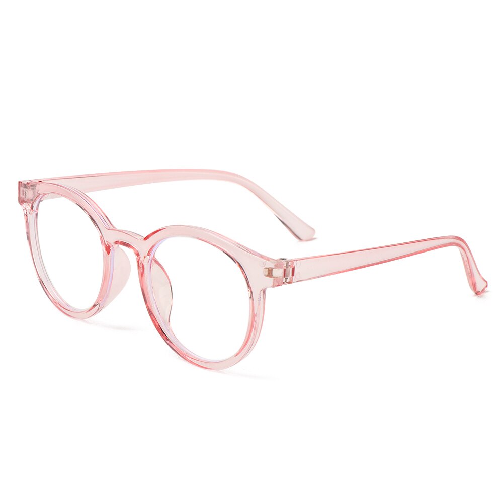 Kids Boys Girls Anti-blue Light Glasses Round Ultra Light Frame Game Glasses Computer Protection Anti-fatigue Eyeglasses: 04