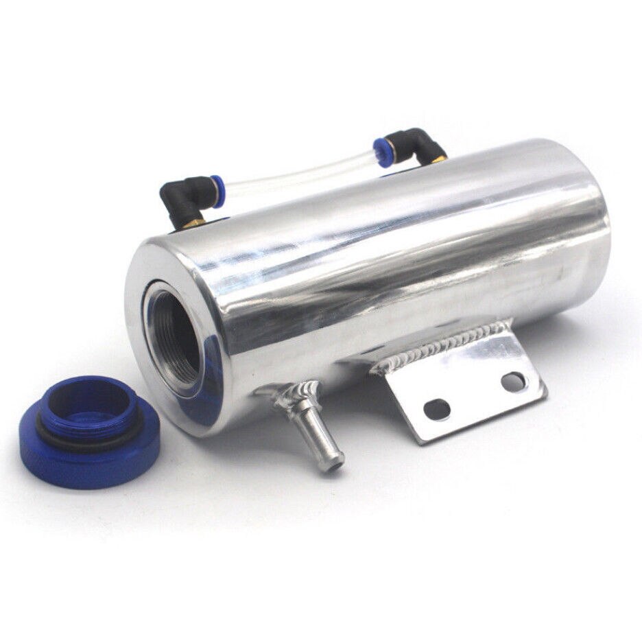 Universele Aluminium 500Ml Auto Radiator Koelwater Koeler Tank Koelvloeistof Vangen Fles Overloop Reservoir Heatsink