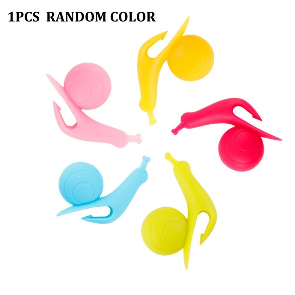 Cute Snail Wineglass Label For Tea Bag Hanging Mug Cup Clip Tea Infuser Party Supplies Novelty Product Color Random