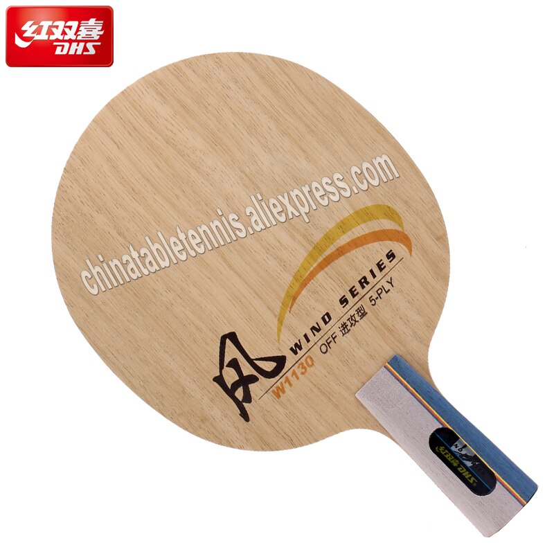 Original DHS wind series W1030 table tennis blade ping pong racket quick attack 5 pure wood blades racquet sports