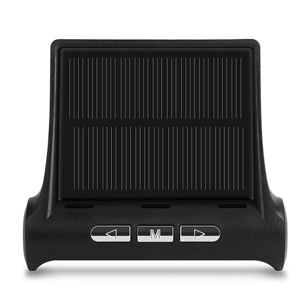 T2 Car Solar Wireless Tire Pressure Monitor System Tpms Car Tire Pressure Temperature Detection System