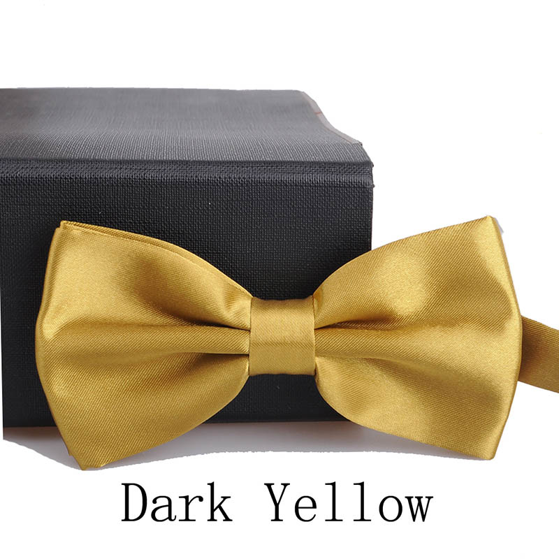 Chemise avec nœud papillon pour homme, vêtement formel, Business, mariage,: a25 Amber