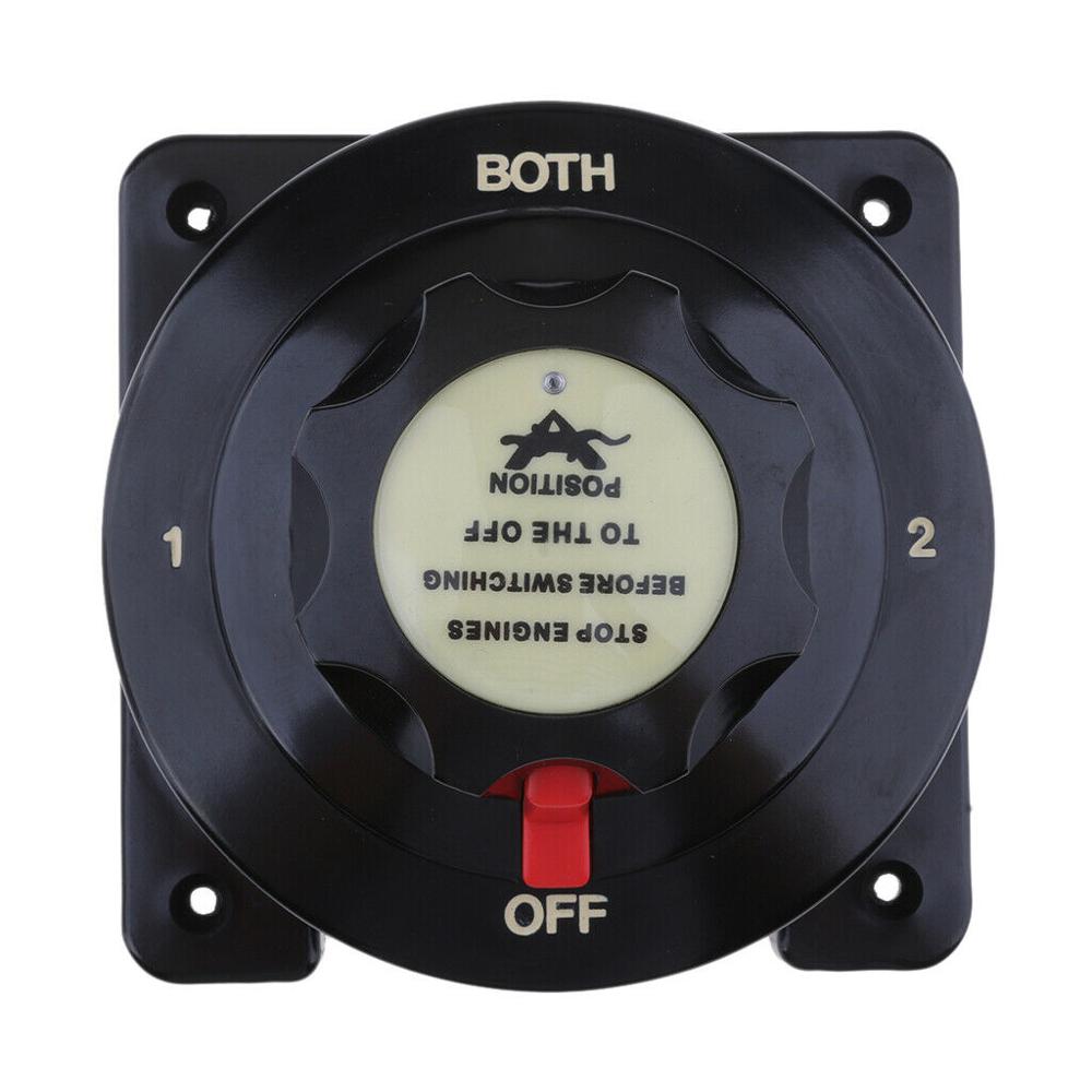 Dual Marine Battery Switch Selector for Boat RV Replaces 4 Position