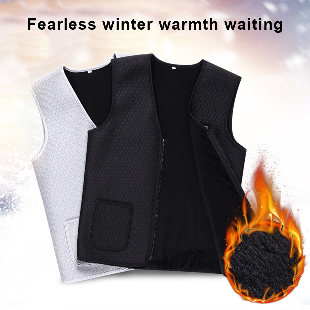 Mannen Vrouwen Outdoor Usb Infrarood Verwarming Vest Jas Winter Flexibele Elektrische Thermische Kleding Vest Voor Sport Wandelen Shippin