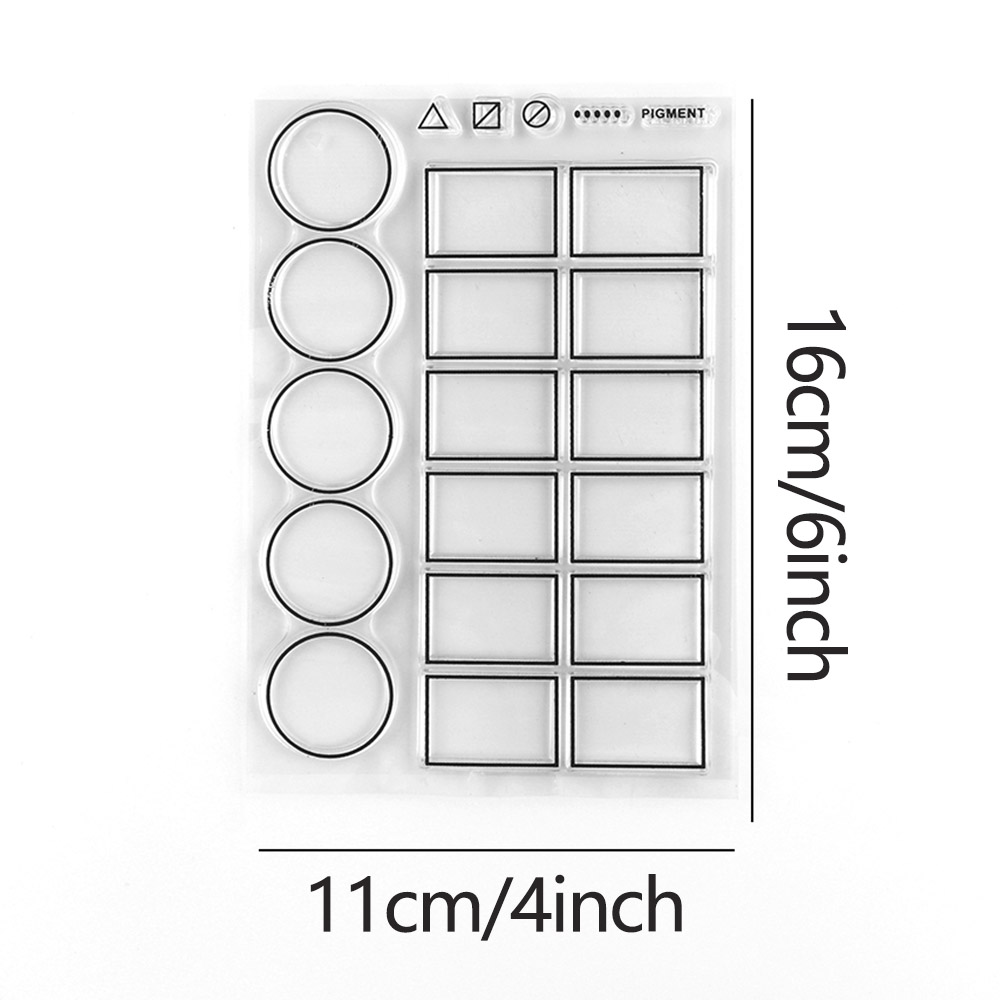 Amor del collage postal; Sellos transparentes de copo de nieve de estrella para manualidades DIY, álbum de tarjetas, decoración de colección de recortes, sellos transparentes: Transparente