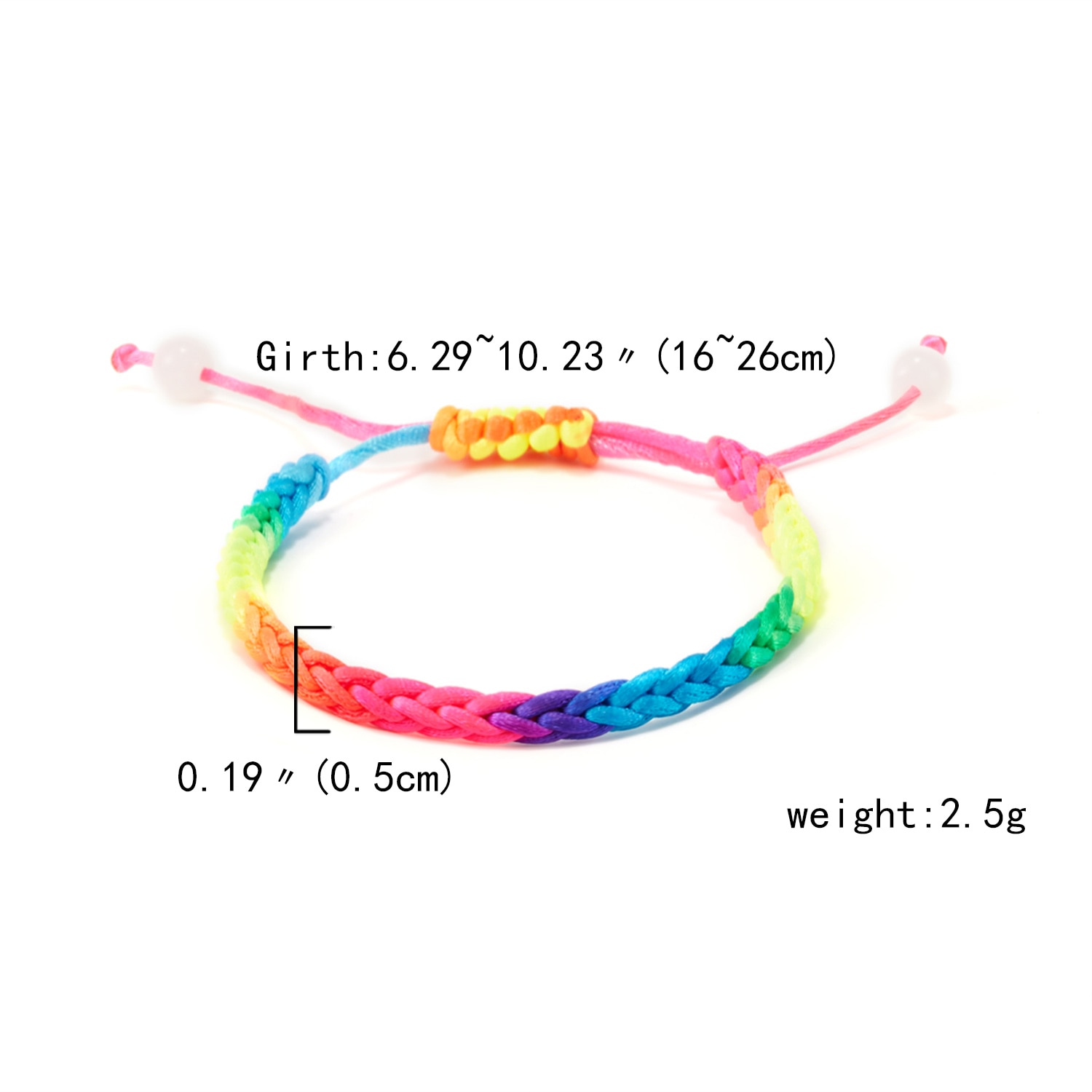 Lgbt Rainbow Armbanden Voor Vrouwen Mannen Charm Handgemaakte Verstelbare Weaving Touw Armband Paar Gay Pride Sieraden Vriendschap