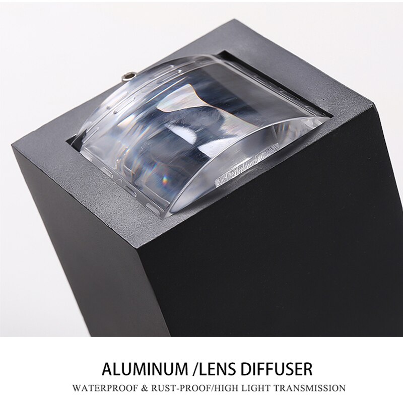 autdoor lamp buitenverlichting Moderne Up Down Light Outdoor Wandlampen Voor Thuis Buitenmuur Verlichting Waterdichte IP55 Buiten Veranda Licht Balkon Licht