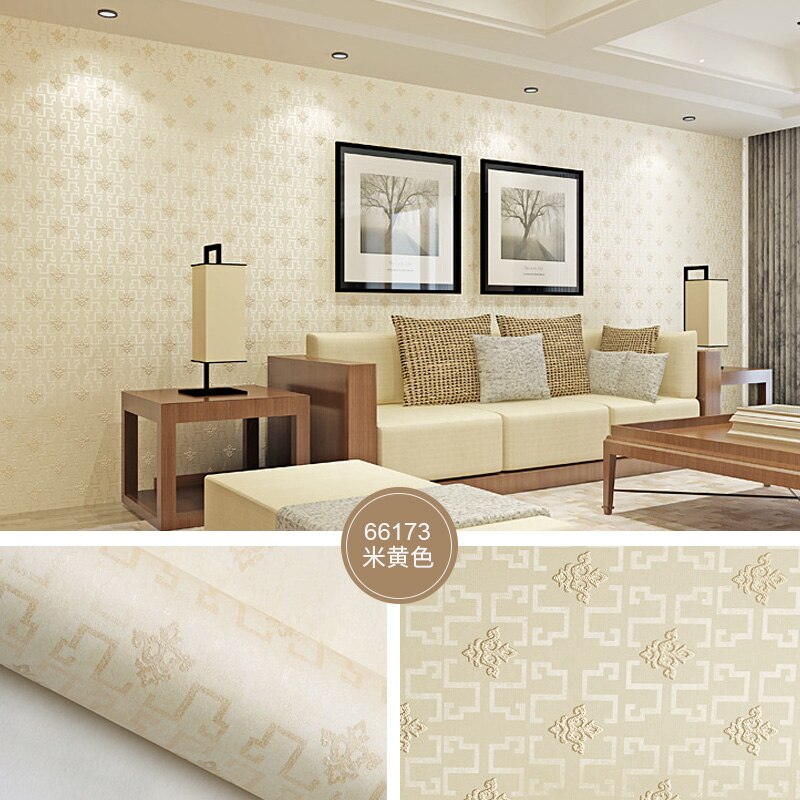 Roll Behang Palindrome Studie Behang Retro Slaapkamer Woonkamer Behang Hotel Decoratie Vliesbehang W115: 66173 / 3mx53cm