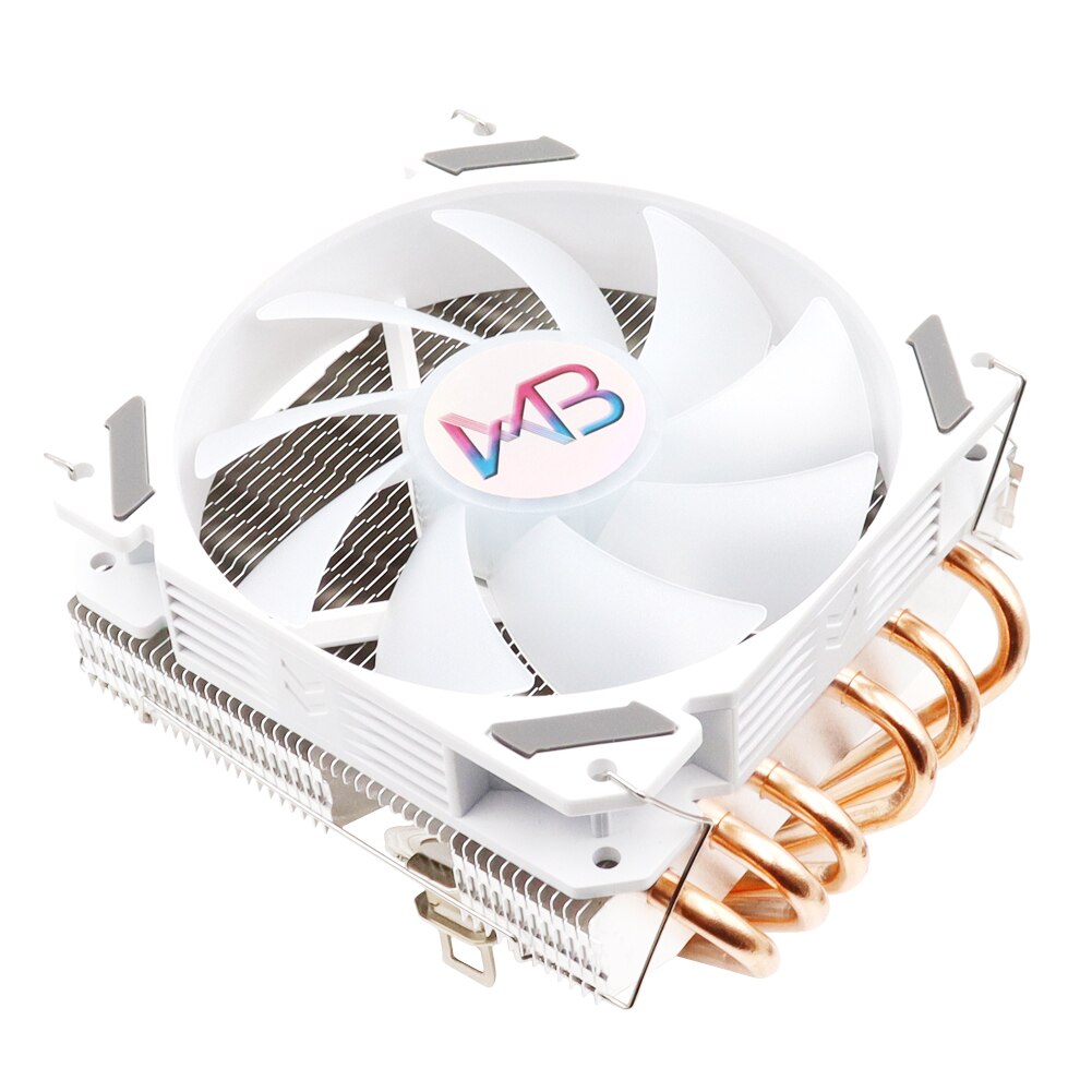 Cpu ventilator blæser rgb argb pwm 4 pin intel lga 1150 1151 1155 1156 1200 1366 x79 x99 amd  am3 am4 køler køler radiator