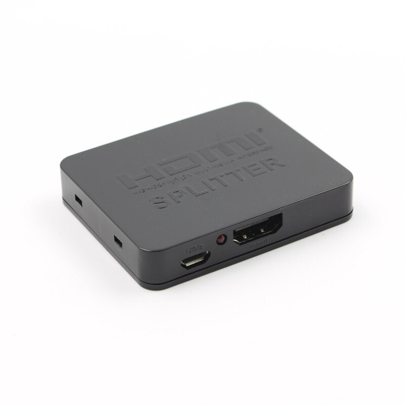 Multifunctional HDMI Splitter 1 In 2 Out 2 Ports Repeater Amplifier Hub HDMI Switch Box HDMI 1080P 3D Display For Computers